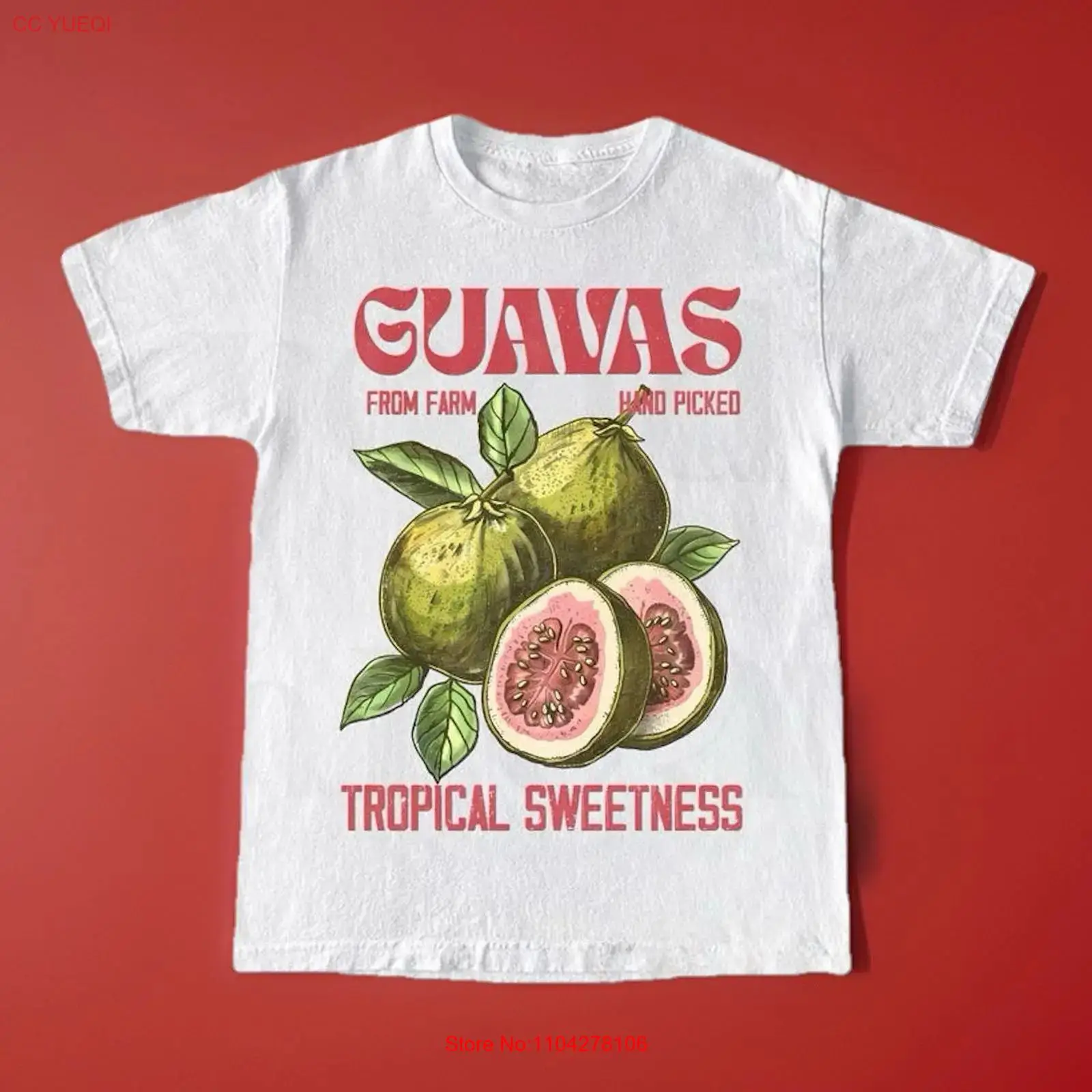 Commercial Shirt Printing - Kaos Retro Guavas Baru S 5XL