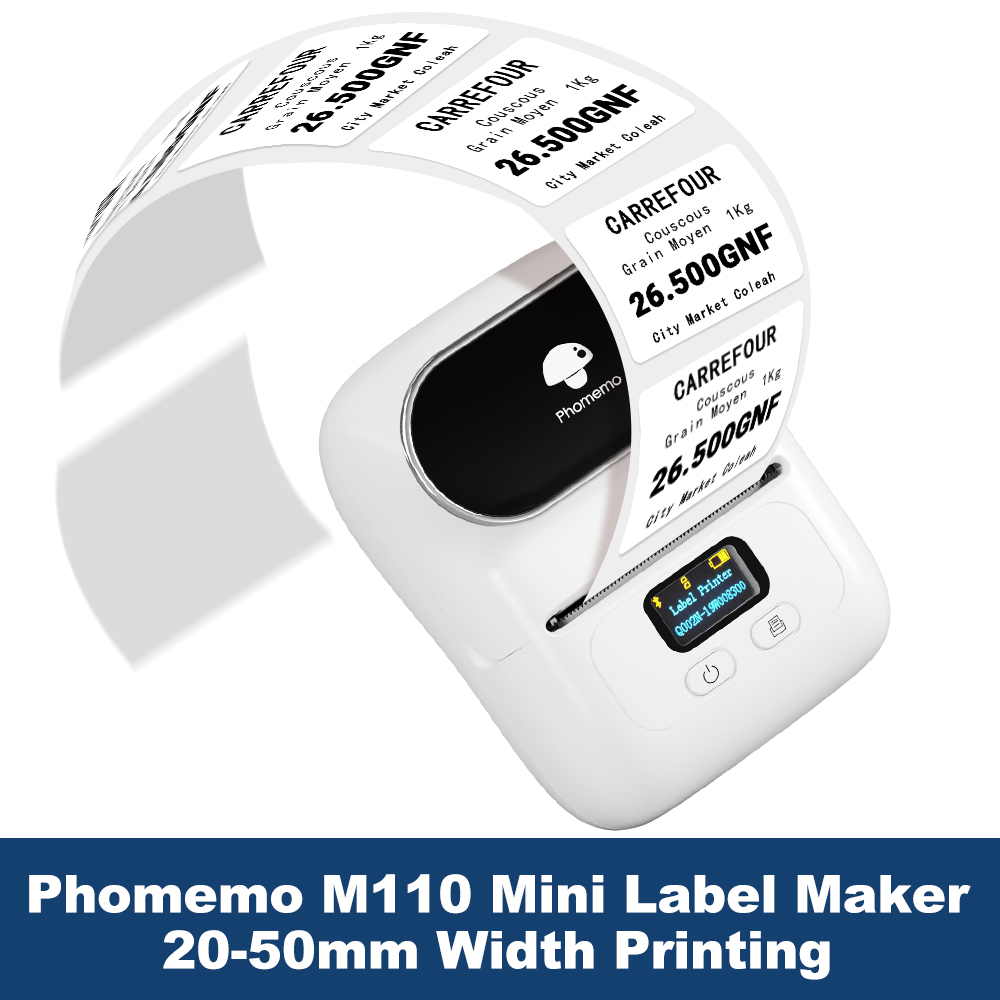 Commercial Printing Paper - Phomemo Pencetak Label M110 Pencetak Label
