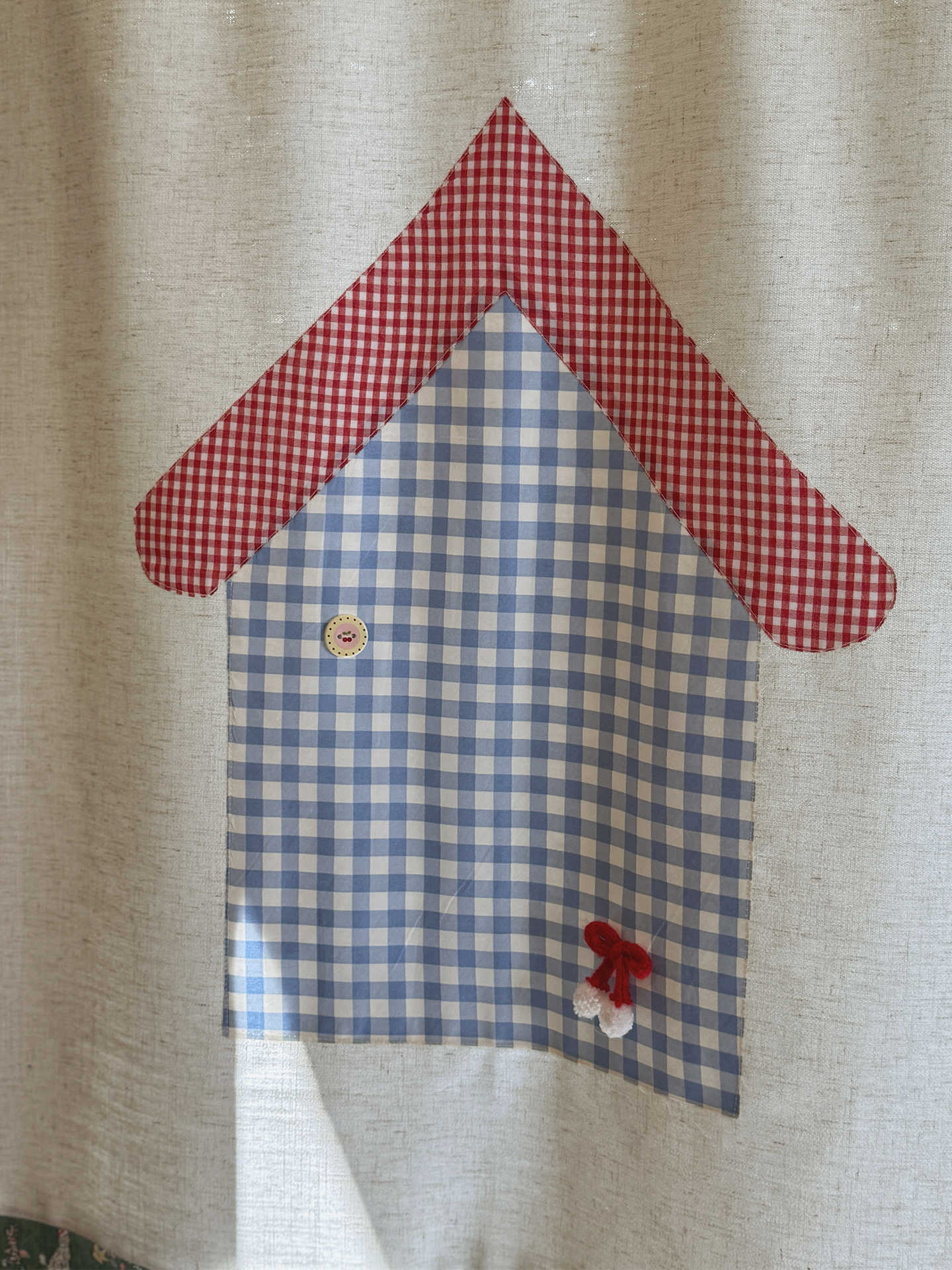 Commercial Printing Rates - VIKAMA Gingham Tirai Pintu Noren Model