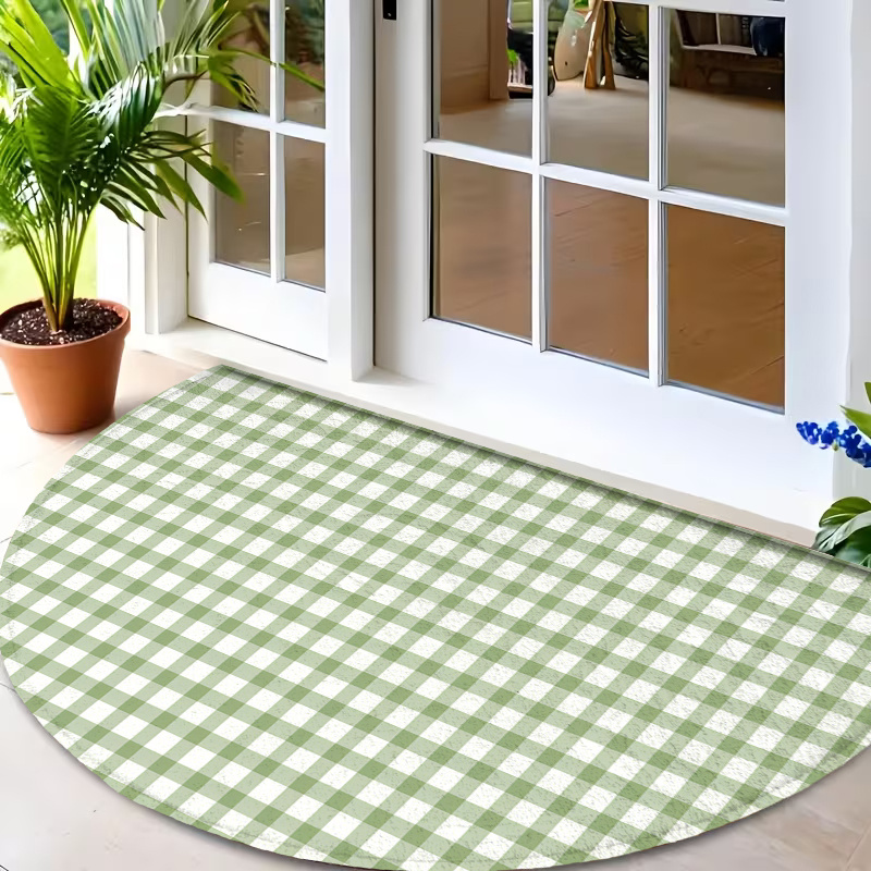 Hall Commercial Printing - Karpet Lantai Komersial Motif Kotak-kotak Gingham