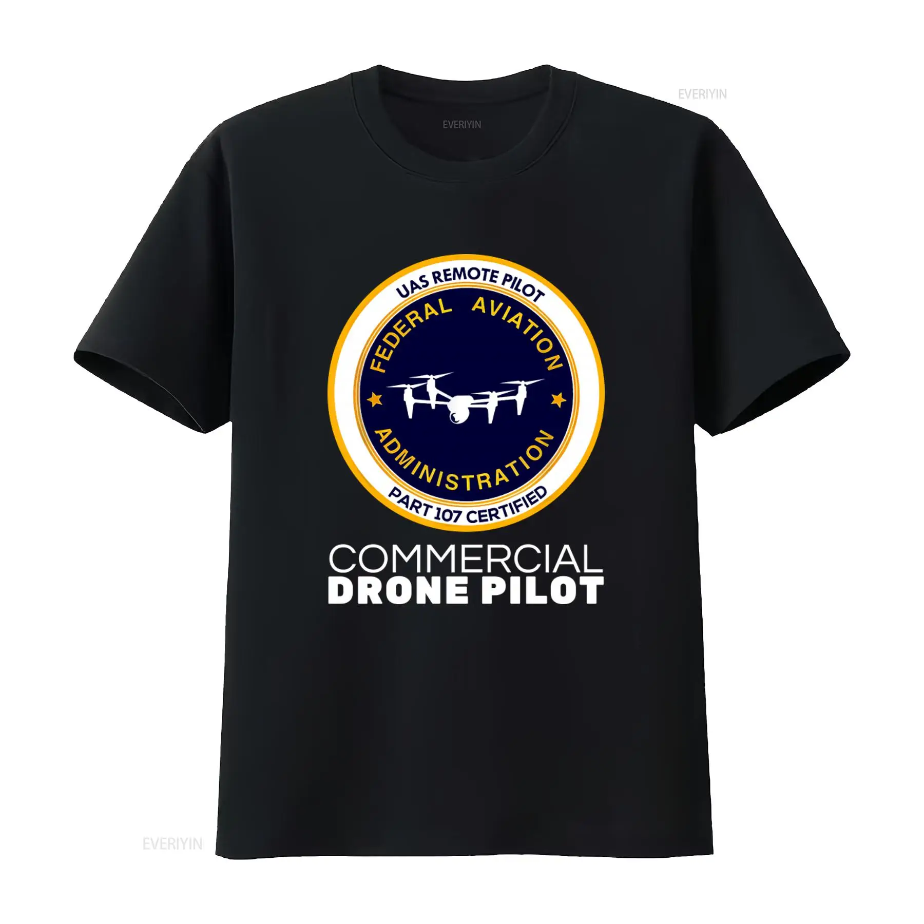 Commercial Shirt Printing - Kaos Drone Komersial Bersertifikat Uas Remote
