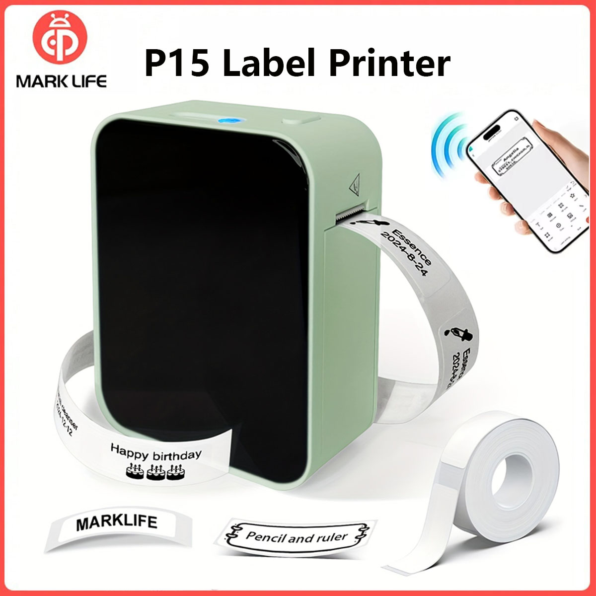 Commercial Printing Labels - Marklife P15 Printer Label Printer Termal