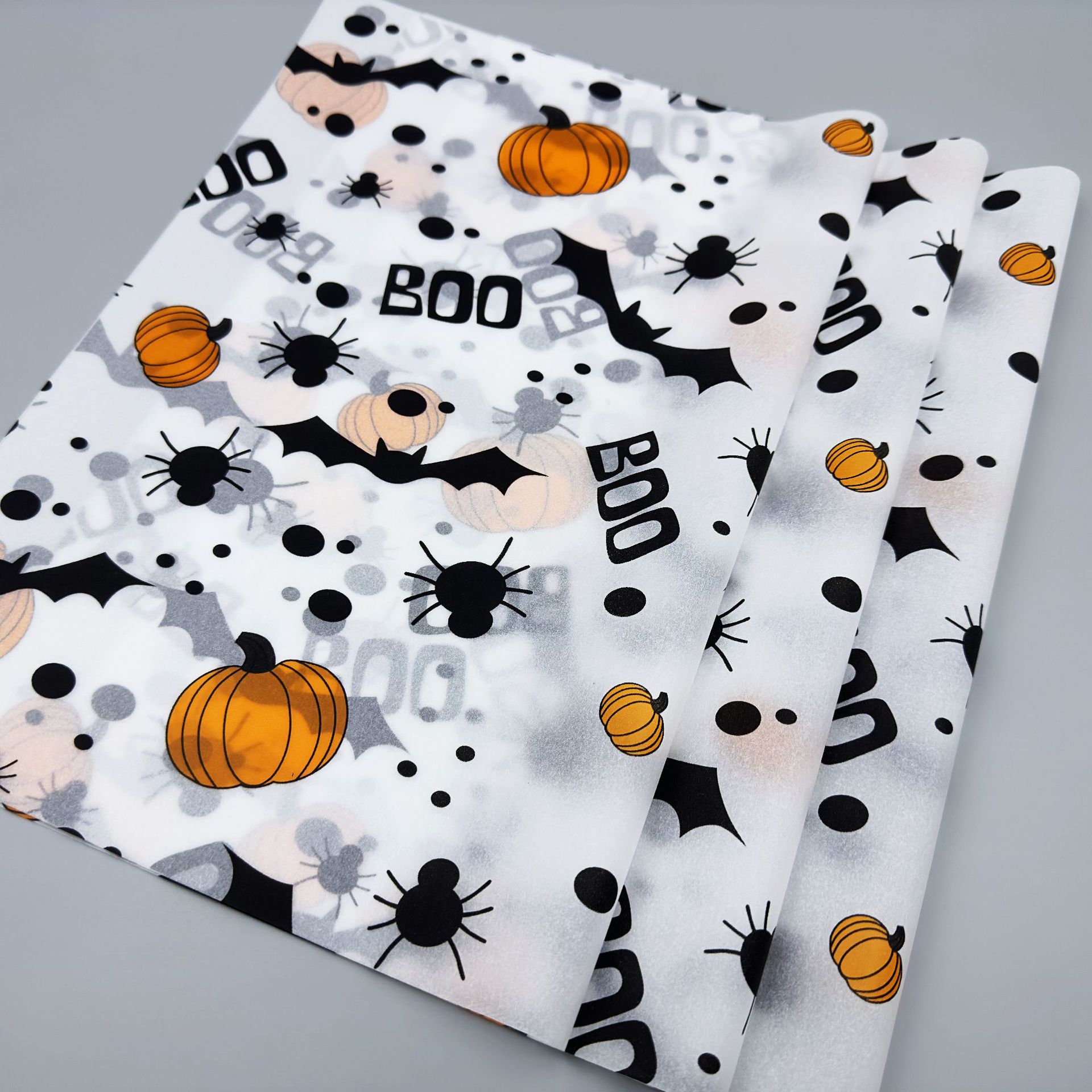 Commercial Printing Paper - 30 Lembar Kertas Tisu Halloween Motif