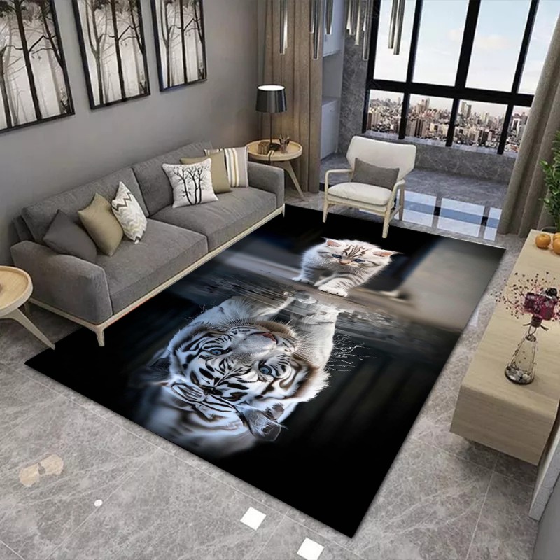 Commercial Printing Format - Karpet Motif Hewan Alas Karet Anti