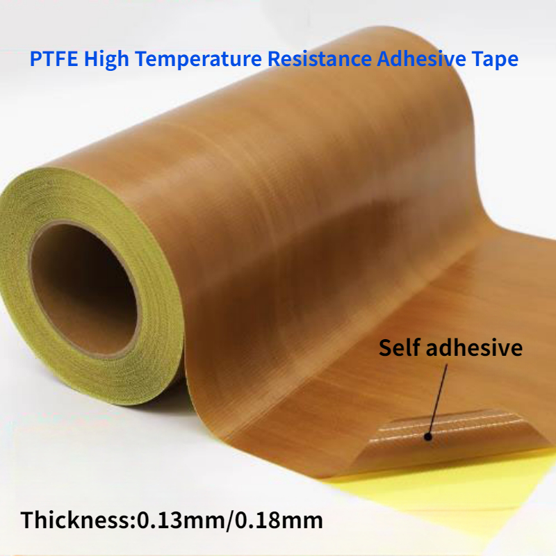 Heat Press Teflon Sheet - 10M PTFE Tahan Suhu Tinggi Pita