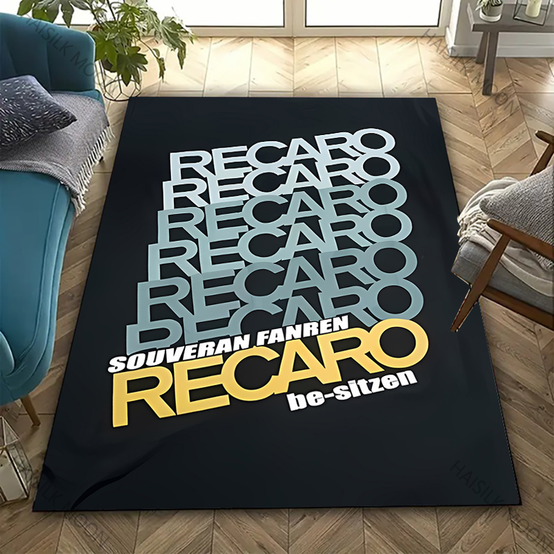 Commercial Printing Format - Karpet Cetak Pola Logo R-Recaro 13