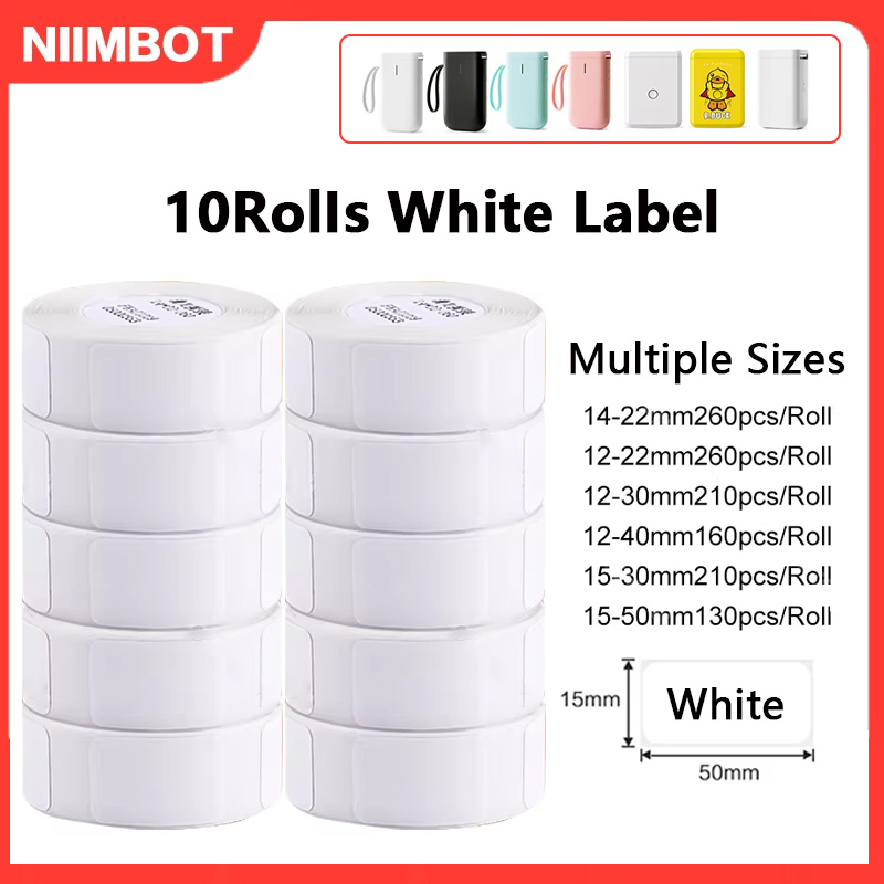 Commercial Printing Labels - Niimbot Officia Label Stiker Kertas 10