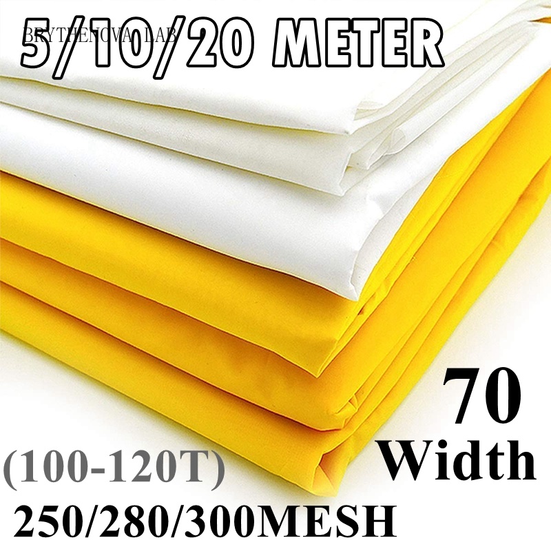 Kain Mesh Sablon Sutra Lebar 7 - Commercial Fabric Printing ulasan dan harga
