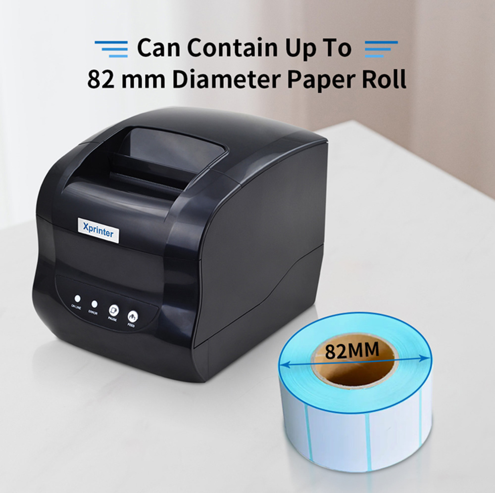Xprinter 365B Thermal Printer  - Commercial Book Printing Machines ulasan dan harga