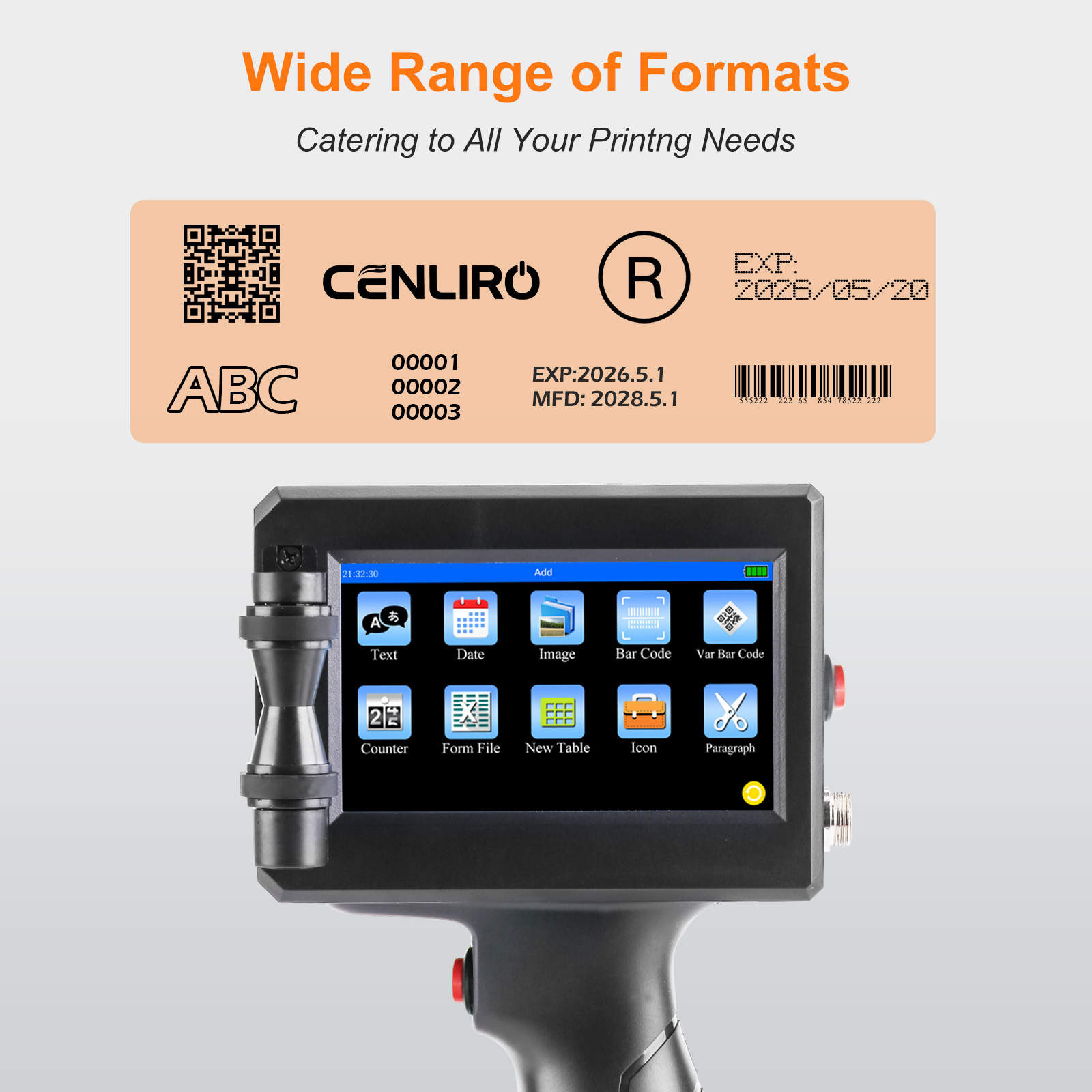 CENLIRO 12.7/25.4mm Printer In - Commercial Book Printing Machines ulasan dan harga