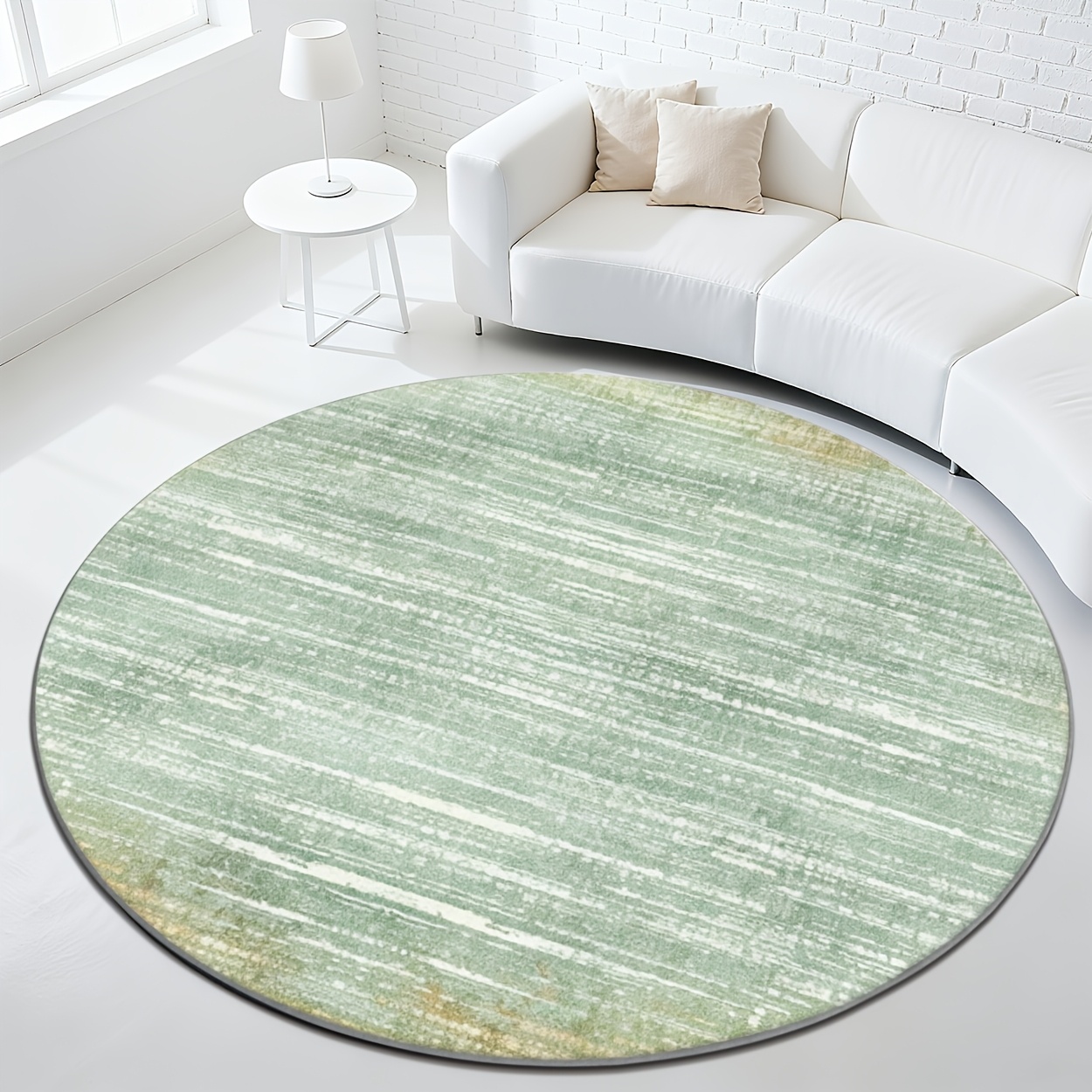 Karpet Bulat Abstrak Minimalis - Commercial Printing Shop ulasan dan harga