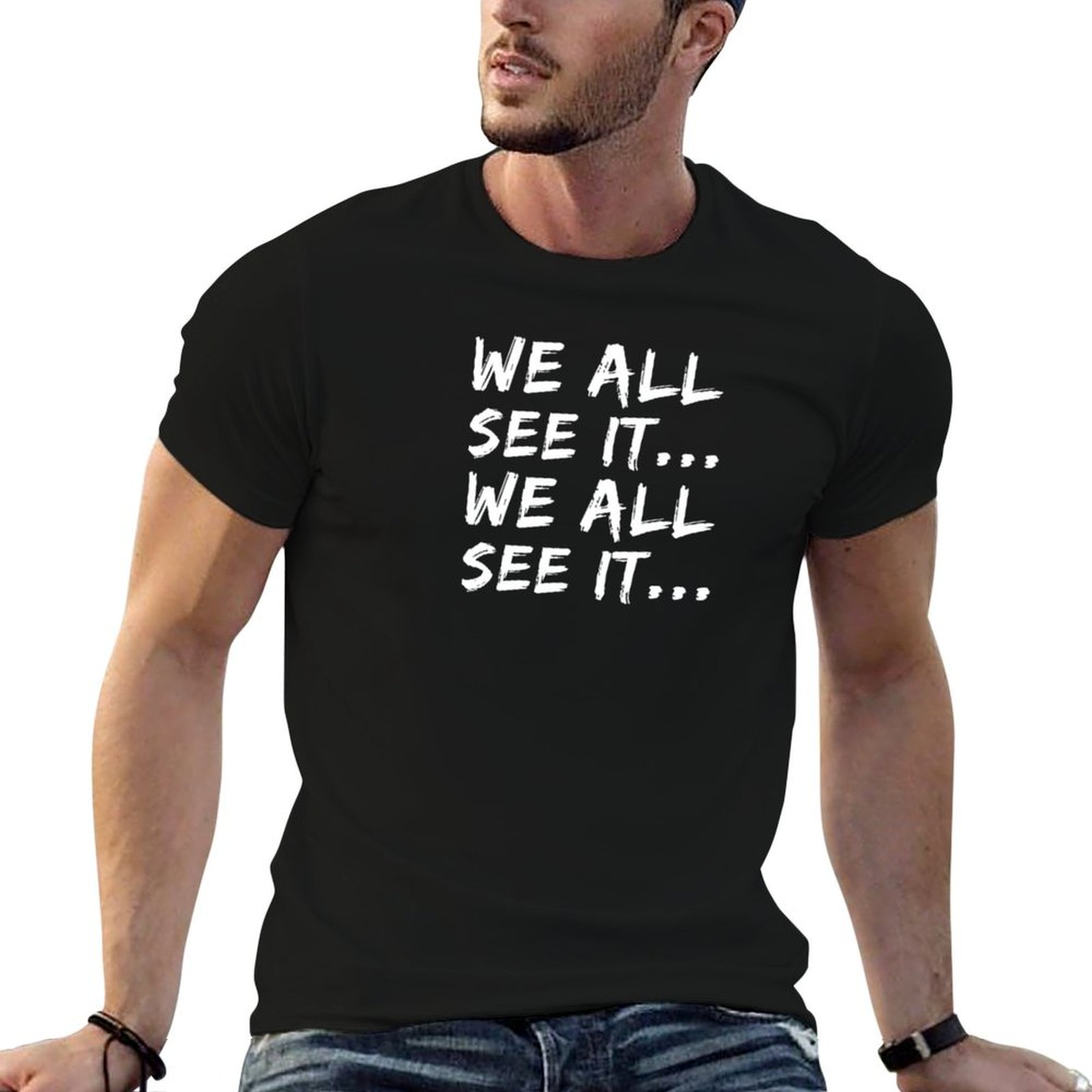 Kita semua melihatnya... Kita  - Commercial Shirt Printing ulasan dan harga
