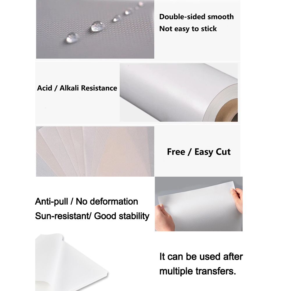 Teflonning kertas tahan suhu t - Heat Press Teflon Sheet ulasan dan harga