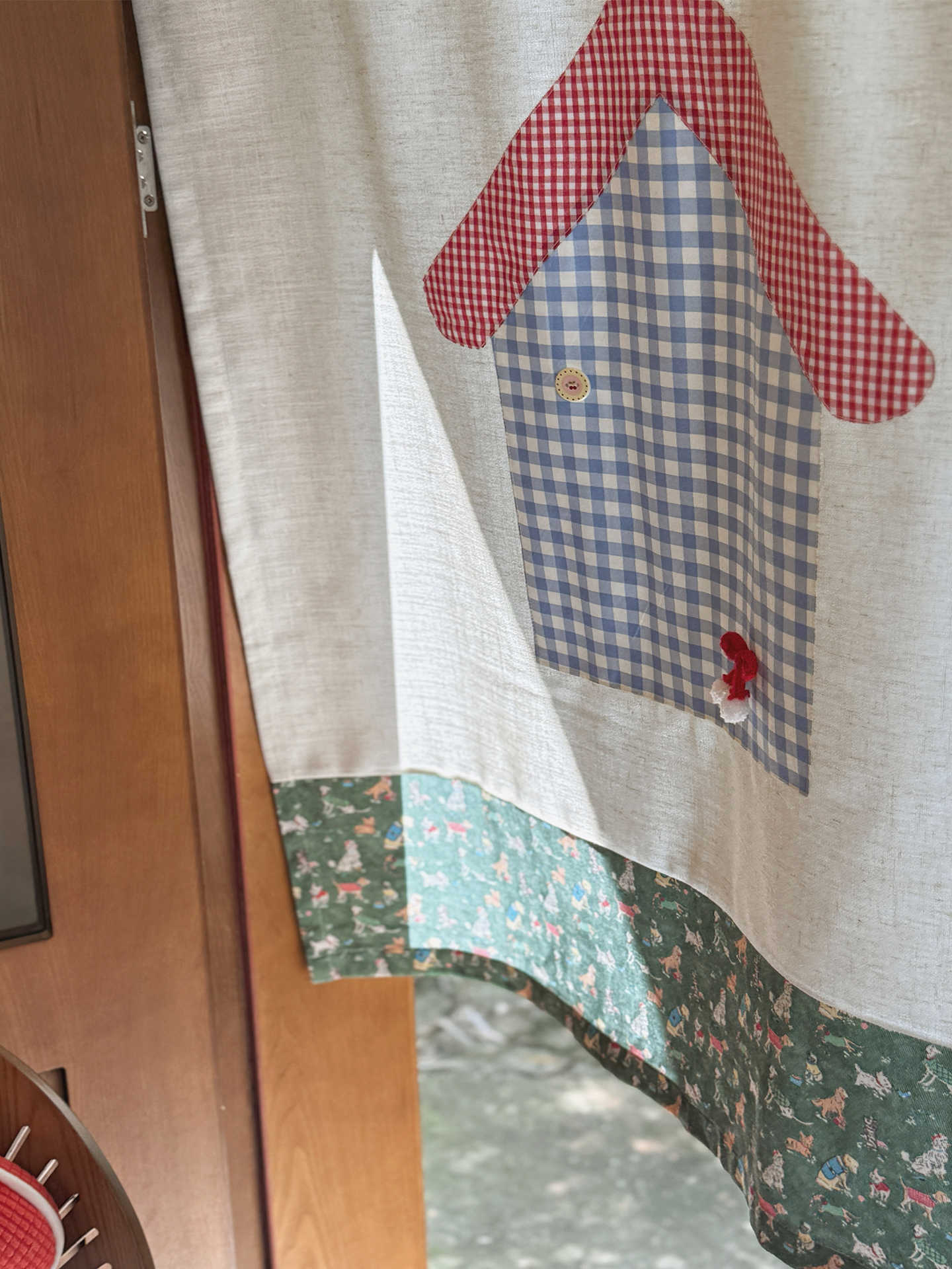 VIKAMA Gingham Tirai Pintu Nor - Commercial Printing Rates ulasan dan harga