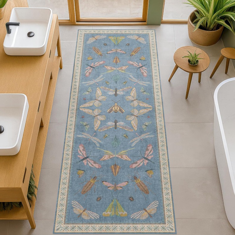Karpet Motif Serangga Kupu-kup - Commercial Printing Format ulasan dan harga
