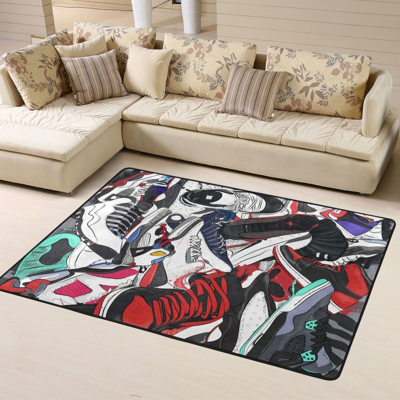 Fashion sepatu basket Logo cet - Commercial Printing Format ulasan dan harga
