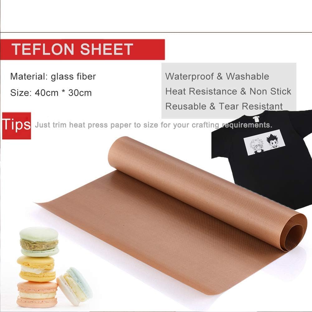 Lembar Te-flon untuk Penekan P - Heat Press Teflon Sheet ulasan dan harga