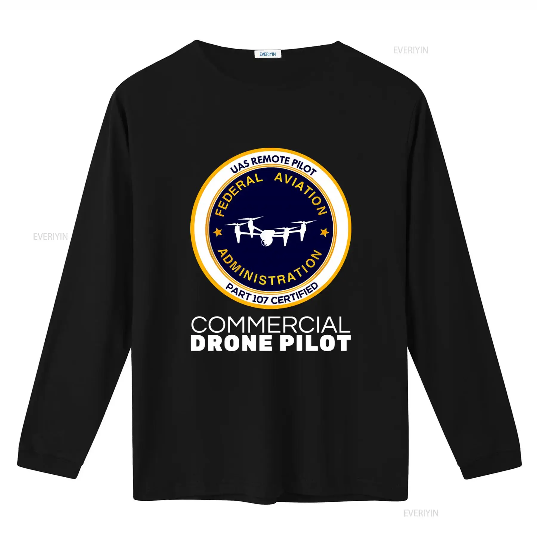 Kaos Drone Komersial Bersertif - Commercial Shirt Printing ulasan dan harga