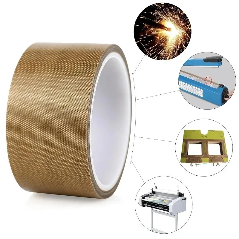 10/50M Pita Kain Teflon Tahan  - Heat Press Teflon Sheet ulasan dan harga