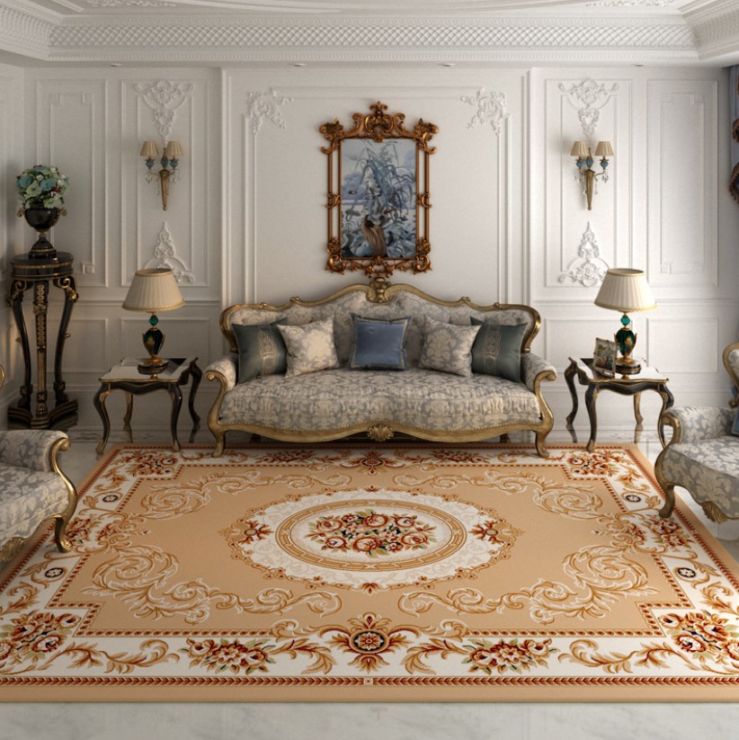Karpet Cetak Bunga Persia Erop - Commercial Fabric Printing ulasan dan harga