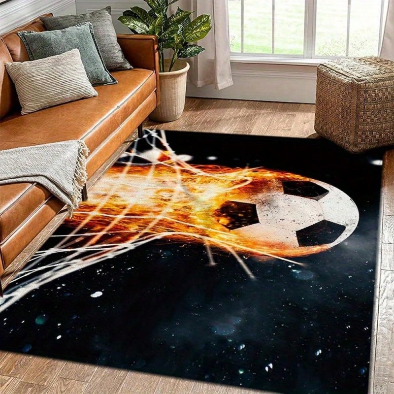 Karpet Besar Motif Sepak Bola  - Commercial Printing Format ulasan dan harga