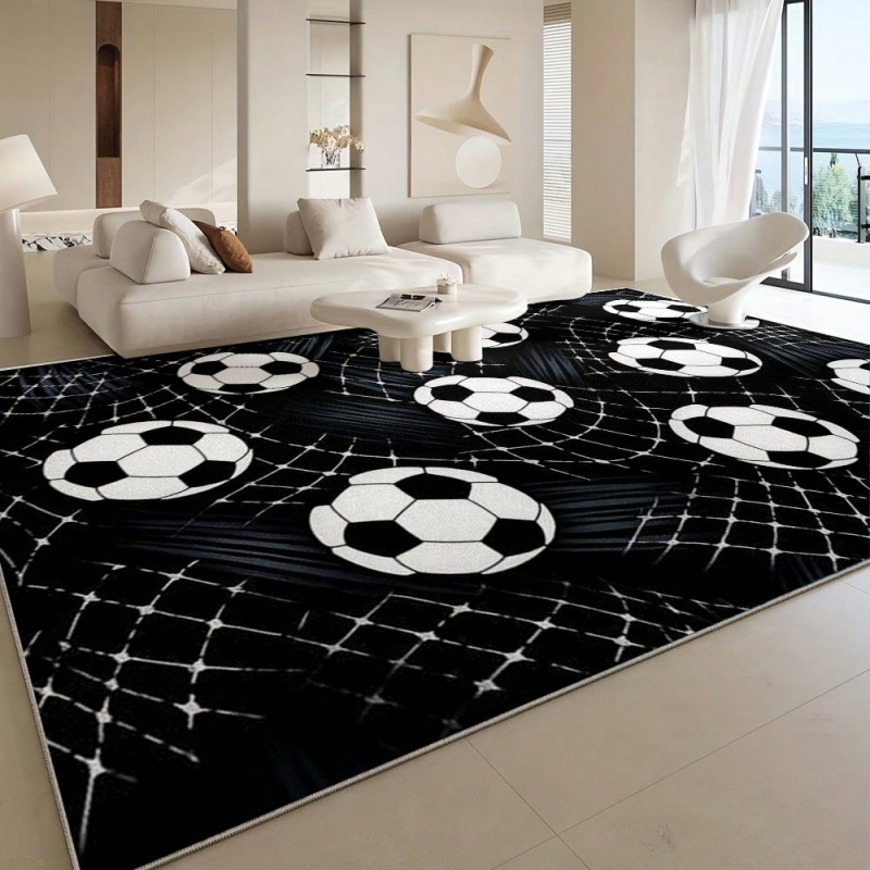 Karpet Besar Motif Sepak Bola  - Commercial Printing Format ulasan dan harga