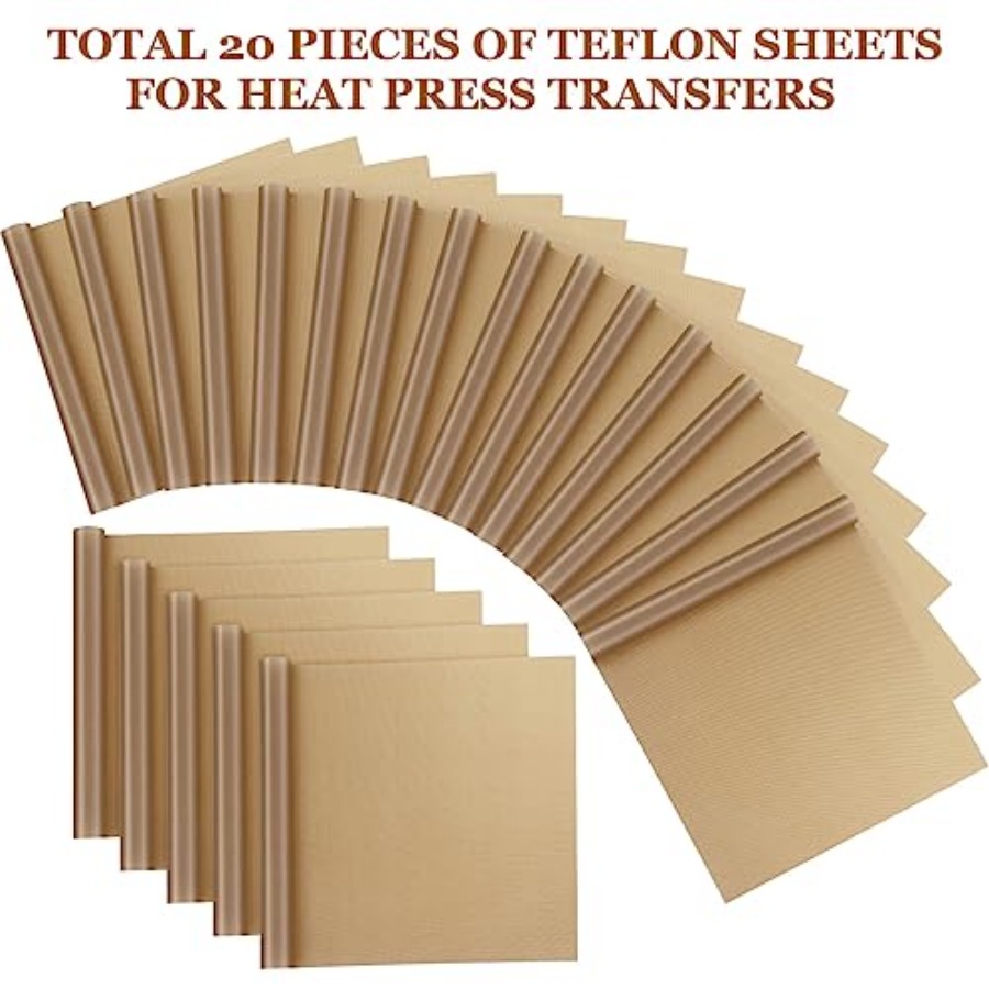 20 Lembar Teflon untuk Heat Pr - Heat Press Teflon Sheet ulasan dan harga