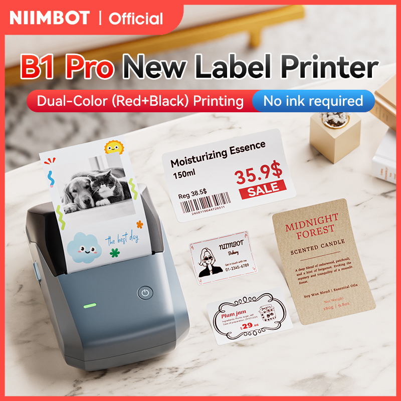 Printer Label Niimbot B1 Pro 3 - Commercial Printing Dpi ulasan dan harga