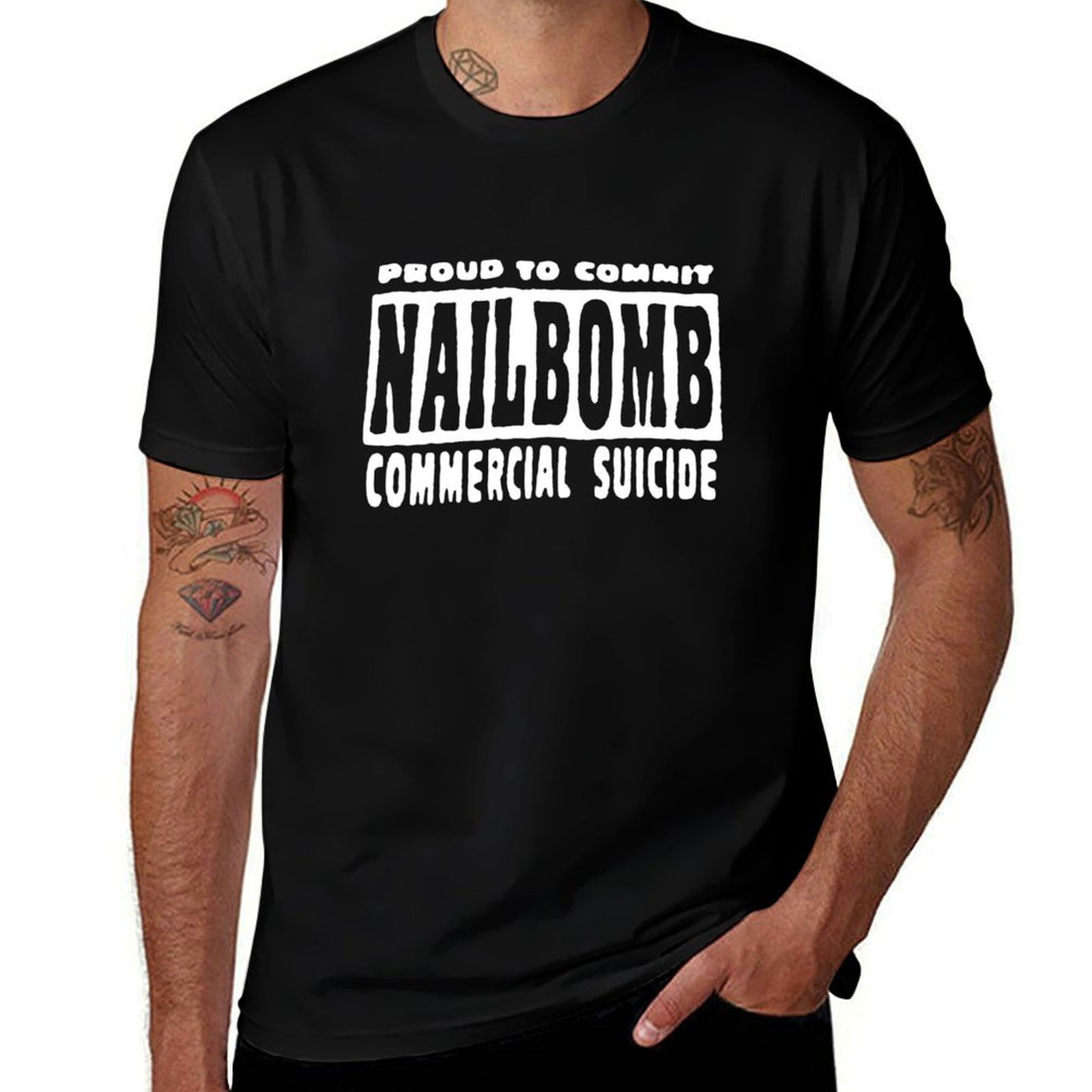 Proud To Commit Náílbómn Comme - Commercial Shirt Printing ulasan dan harga