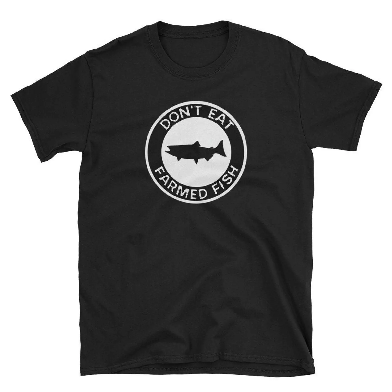 Kaos Lucu Jangan Makan Ikan Bu - Commercial Shirt Printing ulasan dan harga