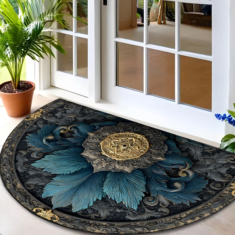 Karpet Pintu Masuk Bulat denga - Commercial Printing Shop ulasan dan harga