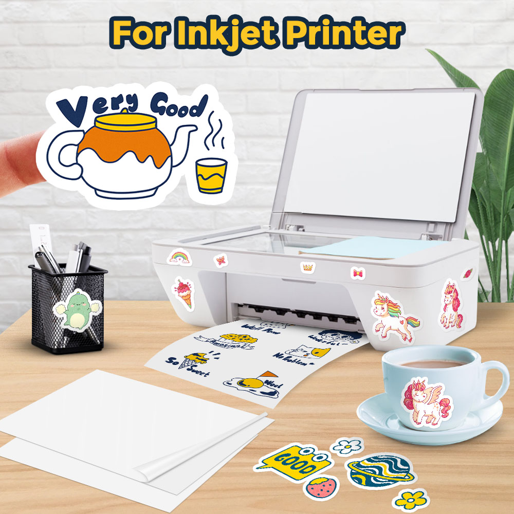 Stiker vinil meja cetak Matte  - Commercial Printing Paper ulasan dan harga